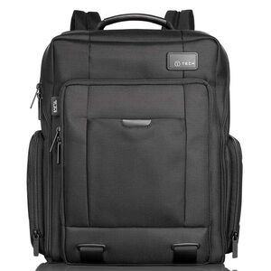 TUMI T-Tech T-Pass Brief Pack Laptop Backpack Rucksack 16” x 11” x 7” Black NWT